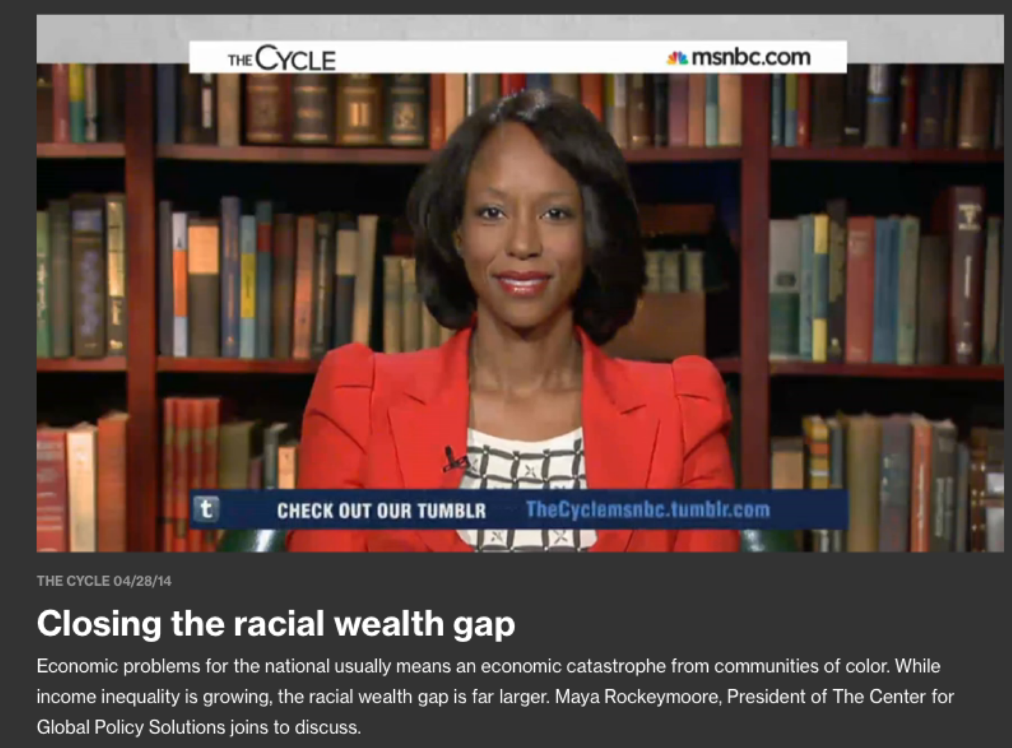 DR. MAYA ROCKEYMOORE CUMMINGS Speaking